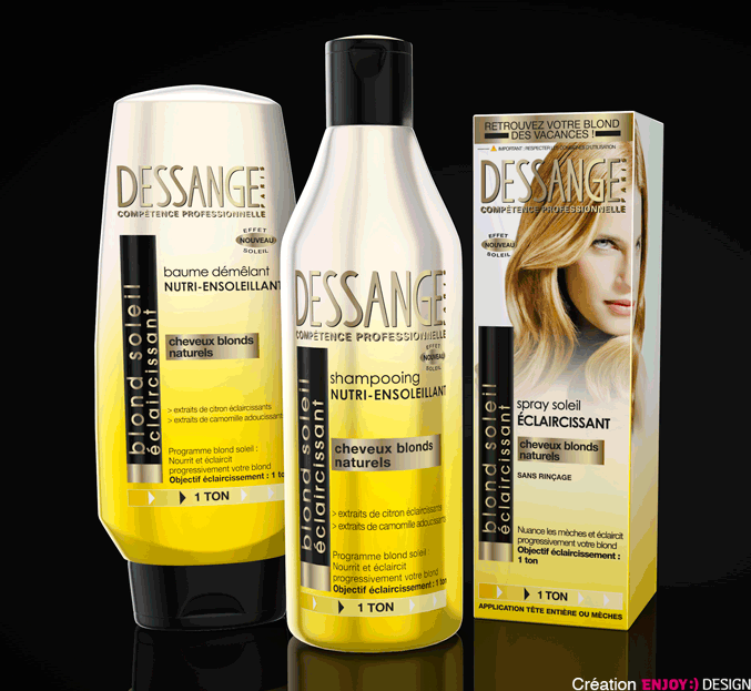 Exécution compléte de la gamme Dessange L’Oréal.
