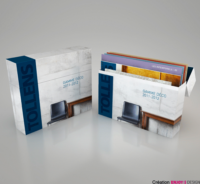 Exécution de la Gamme déco 2011-2012 pour la marque TOLLENS.